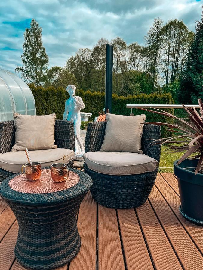 Apartmán Panorama-Residenz, Mit Pool Kötzting Exteriér fotografie